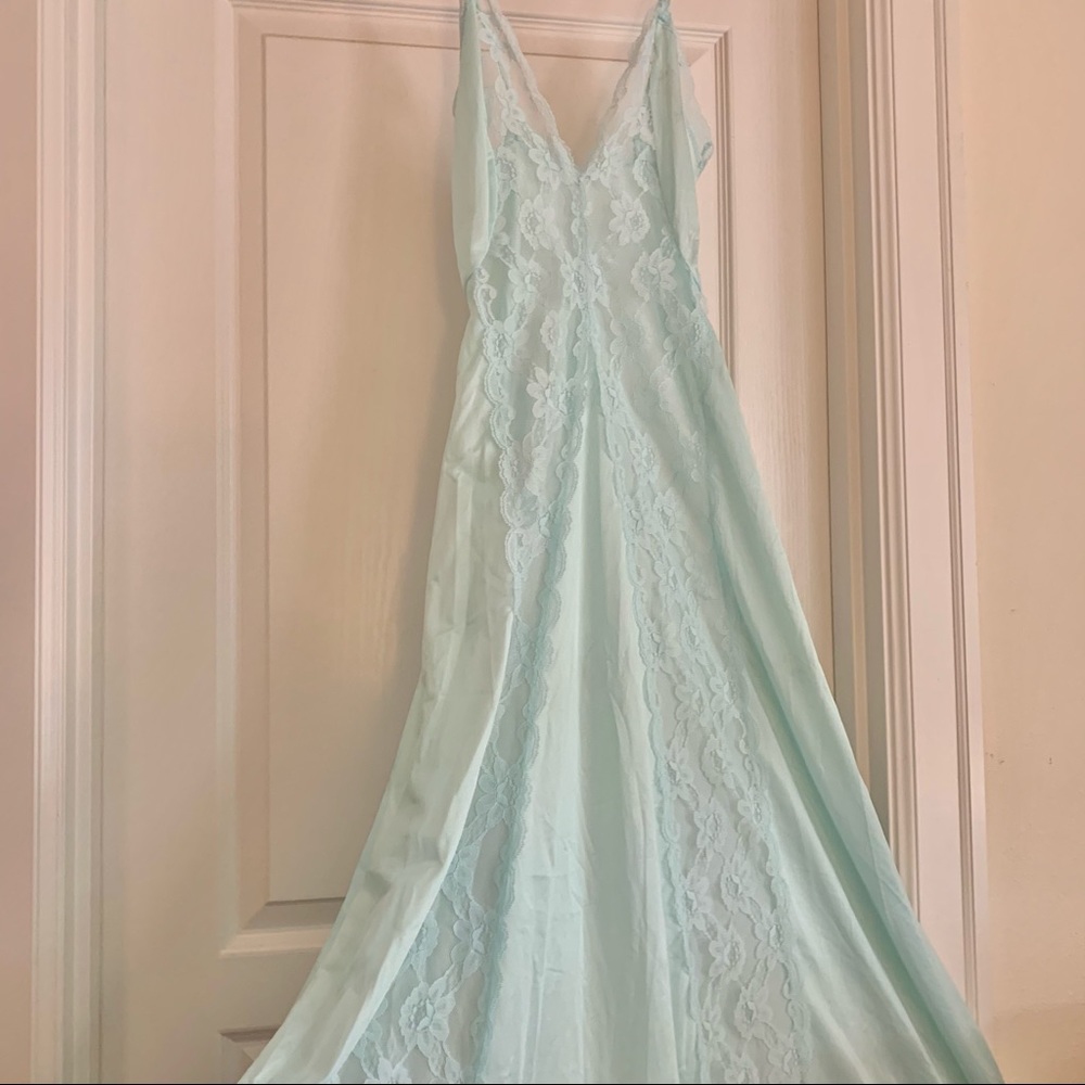 Light Blue Lace nightgown